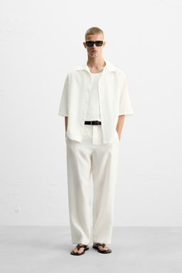 LYOCELL BLEND TROUSERS