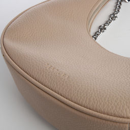 Сумка женская хобо на молнии, цвет бежевый - Textura фото 5