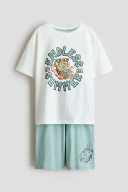 Pijama estampado de algod?n - H&m фото 2