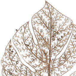 Ветка декоративная "Сказочный папоротник" 40 см, Шампань