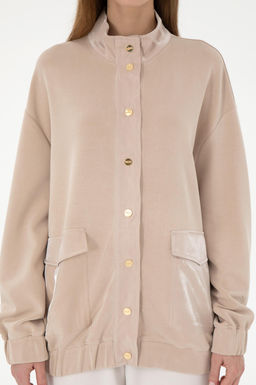 Женский свитшот песочного цвета Неожиданная скидка в корзине - U.s. polo assn фото 6