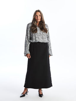 Beli Lastikli Kad?n Jean Etek