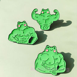 Брошь-значок Sport frog