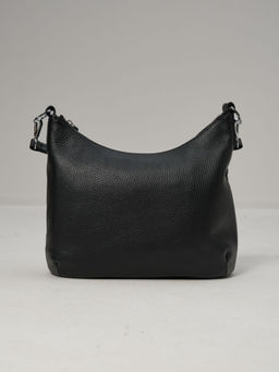 Сумка кожаная на плечо Azaro 3405 черная