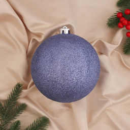 Ёлочный шар Лоуренс, новогодний, d=15 см синий