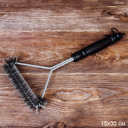 Щетка для чистки решетки барбекю / 7180-554 /уп 144/ - ГалеонТрейд фото 2