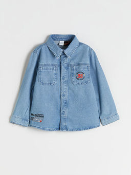 Cars Lisansl? G???s Cepli Erkek ?ocuk Jean G?mlek