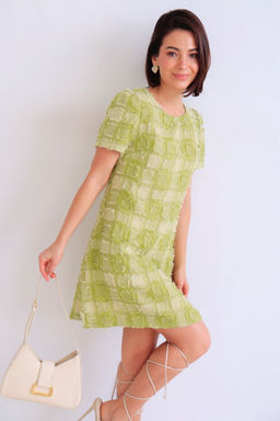 Martichelli Платье в клетку  фото 5