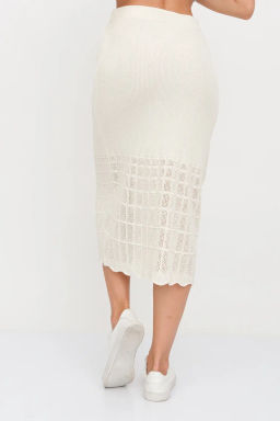 ЗЛАТА Юбка И 019/льняной