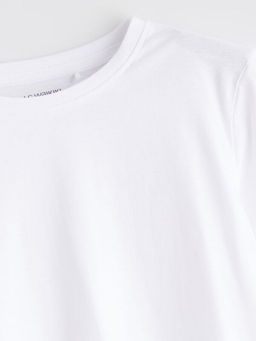 Bisiklet Yaka Basic K?z ?ocuk Ti??rt