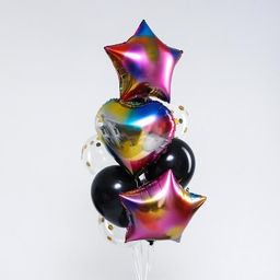 Воздушные шары, набор «Радужный», 10 шт.