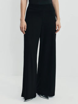 Широкие брюки с люрексом / Zarina