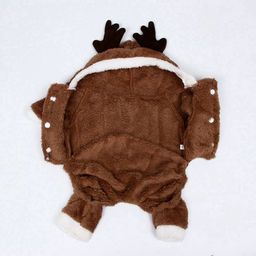 Новогодний костюм для животных Олень, L (ДС 30, ОГ 42 см), коричневый - Simaland фото 9