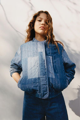 PATCHWORK BOMBER JACKET