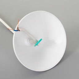 Подвес «Конус» 1×15 Вт Е27 МОДЕЛЬ: BR=00262 белый/дымчатый 25×25×15 см