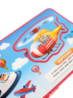 Книжка с мягкими пазлами EVA Транспорт, 12 стр. - Буква-ленд фото 24