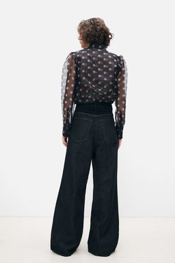 Vaquero bicolor de pernera ancha - H&m фото 4