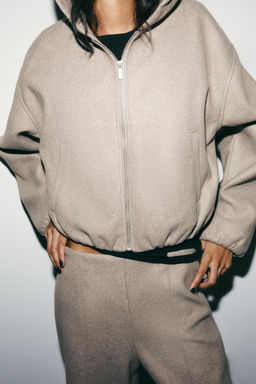 SOFT HOODIE JACKET - Zara фото 10