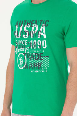 Мужская зеленая футболка Неожиданная скидка в корзине - U.s. polo assn фото 13