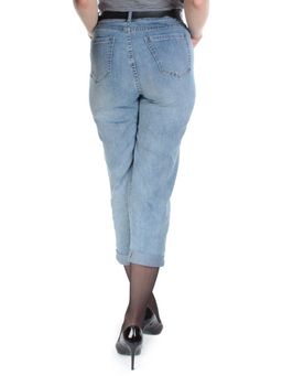 10071 BLUE Джинсы женские AMG JEANS (98% хлопок, 2% лайкра)