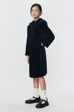 SOSHIOTSUKI x ZARA VELVET DRESS  фото 11