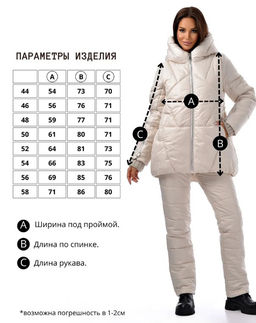 Зимняя куртка с вязанной отделкой - А+б коллекция фото 17