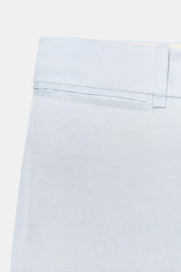 PANTAL?N FLARE CON LINO ZW COLLECTION / Azul claro - Zara фото 6