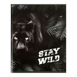 Набор тетрадей 96 листов в клетку Calligrata «Хищники», обложка мелованный картон, блок офсет, 4 шт.