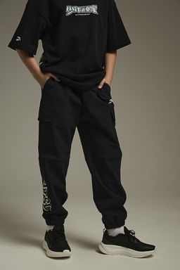 Брюки текстильные утепленные Черный Cross-training Woven Track Pants