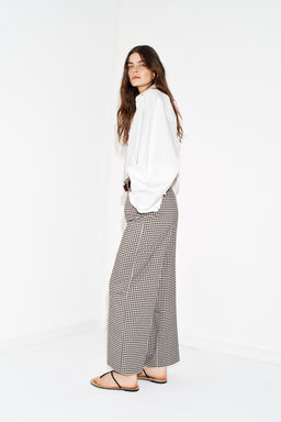 POPLIN PUFF SLEEVE SHIRT - Zara фото 16
