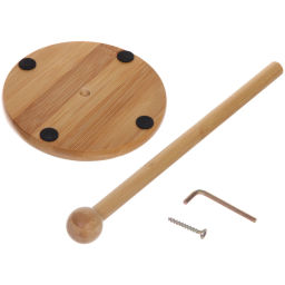 Держатель для бумажных полотенец из бамбука "SHEF" 30см, круглый