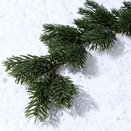 Ветка декоративная новогодняя, 53 см