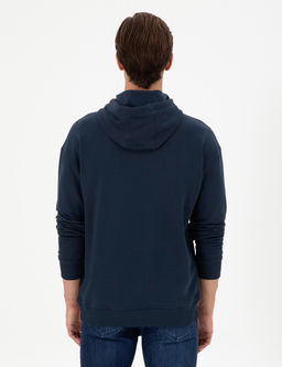 Мужской темно-синий базовый свитшот Неожиданная скидка в корзине - U.s. polo assn фото 5