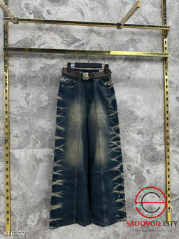 Джинсы багги из плотного материала - Bruno фото 3