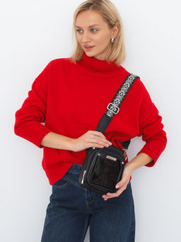 Сумка 2225-4 black Velina Fabbiana-Safenta