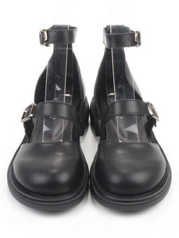 06-YD31-3E BLACK Туфли женские (натуральная кожа)