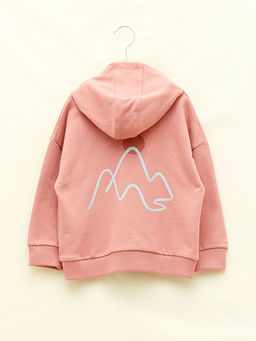 Uzun Kollu Erkek Bebek Hoodie - Waikiki фото 3