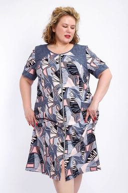 Халат 004 домашний на молнии