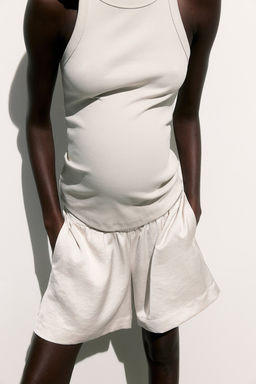 MAMA Pantalon corto de saten Before & After - H&m фото 2