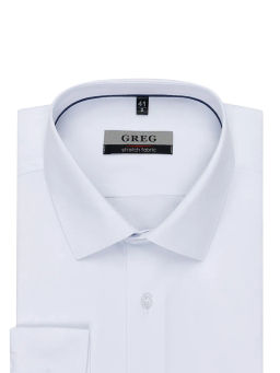 Сорочка мужская длинный рукав GREG 100/237/0197/ZV/1p STRETCH_TW  фото 3