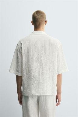TEXTURED POLO SHIRT - Zara фото 3