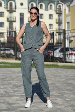 Брюки 100% лен