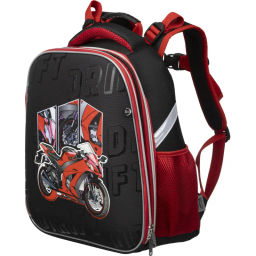 Ранец Комус Basic Urban Moto , 2 отд, эргоном спинка