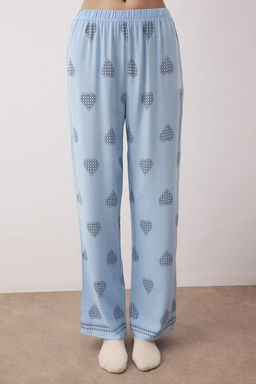 Ekru %100 Pamuklu Kapli Dokuma Pijama Tak?m? THMAW26PT00025 - Trendyolmilla фото 20