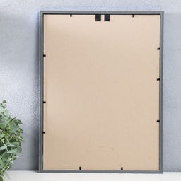 Фоторамка пластик "Формат" 30х40 см, синий металлик (пластик. экр)