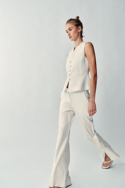 CHALECO PEPLUM / Crudo - Zara фото 6