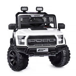 Электромобиль "Круиз" на аккумуляторе, с р/у управлением, в коробке (белый)