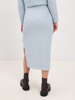 Юбка трикотажная KATHARINA KROSS KK-SKT-006Kn-голубой  фото 4