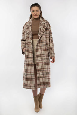 Пальто женское демисезонное (пояс) - El podio фото 5