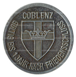 Монета 25 пфеннигов 1918 года Германия  Нотгельд (Кобленц)